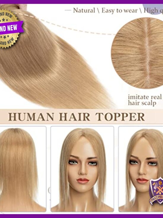 Silk Base Hair Topper 10\